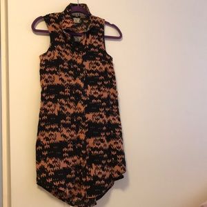 Volcom Sleeveless Shirt & Tank Dress- 2 Pieces